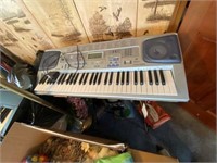 Casio CTK-593 Keyboard w/ homemade stand