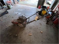 Troybilt Weedeater on wheels