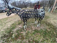 Horseshoe Horse Art