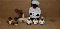 CHEF COOKIE JAR AND OTHER