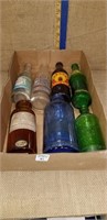 GROUP OF BOTTLES MOSTLY POP RELATED