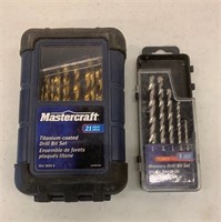 Mastercraft Titanium Coated Drill Bit Set