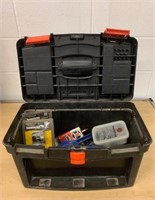 Tool Box with Shop Supplies