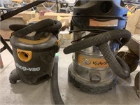 Shop Vac and Kubota Vacuums