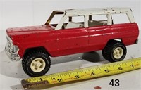 Tonka Red Jeep Wagoneer 1960s