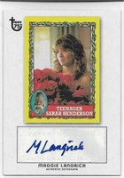 Topps 75th Maggie Langrich Autograph