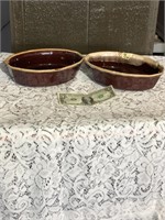 Set of 2 McCoy serving bowls