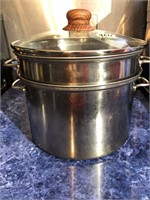 Large Steamer pot with lid