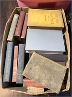 Box Lot of Antique hardback books