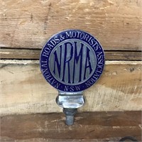 Early Original NRMA Car Bumber Bar Member Badge