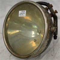 Large Antique Head light with glass