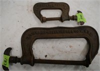 Two fancy 'G' clamps -