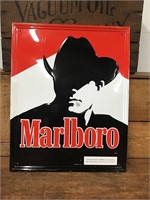 Original Marlboro Tin Advertising Sign #1 - 1992