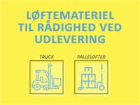 Information om udlevering/løftemateriel