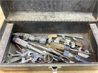 Toolbox with pipe cutters and more