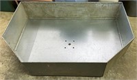 Metal box with holes