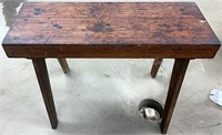 Primitive wooden stool