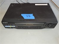 Sony VCR w/ Remote