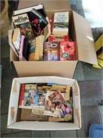 2 Large Boxes of Romance Novels, Other Literature