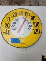 Air Guide Vintage Thermometer 18" Diameter