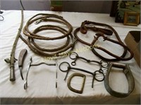 Vintage Riding Crop / Leather / Horse Gear