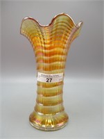 Imp. 6" mari. Ripple squatty vase