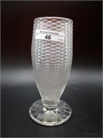 Nwood white Corn vase w/stalk base