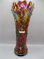 Nwood 18.5" elec purple Tree Trunk funeral vase.