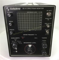Cushman CE-15 Spectrum Monitor