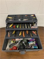 Old Pal Tackle Box Loaded with Vintage-Modern Tack