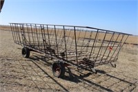 18' Portable Hay Feeder w/ Gear