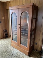 Anitque Oak Two Door Cabinet