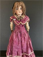 26'' Antique Bisque Doll