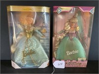 Mattle Rapunzel & Cinderella Barbie's