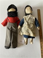 2 Amish Dolls