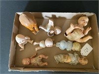 Box of 8 Assorted Dolls