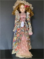 28'' Porcelain Collector Doll
