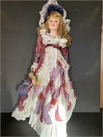 28'' Porcelain Collector Doll