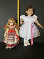 2 Collector Dolls