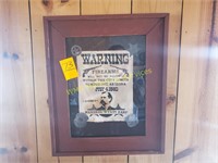 Wyatt Earp Marshall Wall Decor