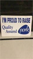 Metal Pork promo sign
