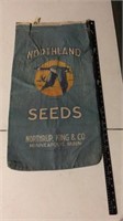 Northland Seeds alfalfa sack very good condition