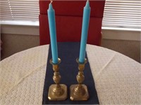 Candle Holders with Candles
