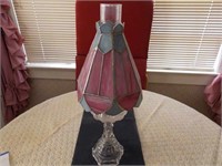 Stained Glass Oil Lamp