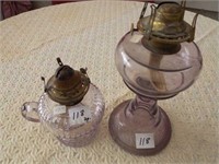 Amethyst Finger Lamp & Amethyst Lamp