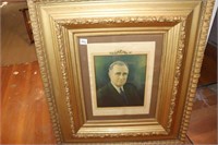 Picture of President Roosevelt in Frame