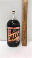 Vintage Dad’s Root Beer 1/2 gallon Glass Keg