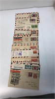 Large lot of air mail items 1938 1947 and more