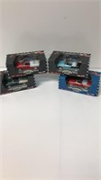 Lot of 4 Gearbox die cast pedal car collectibles