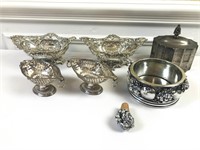 Silver plated bowl lot